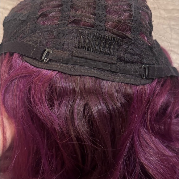 Synthetic Purple Wig - Picture 6 of 17